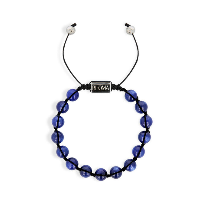 dark blue stone bracelet