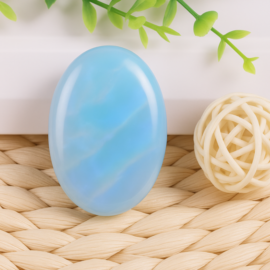 Opal Worry Stone